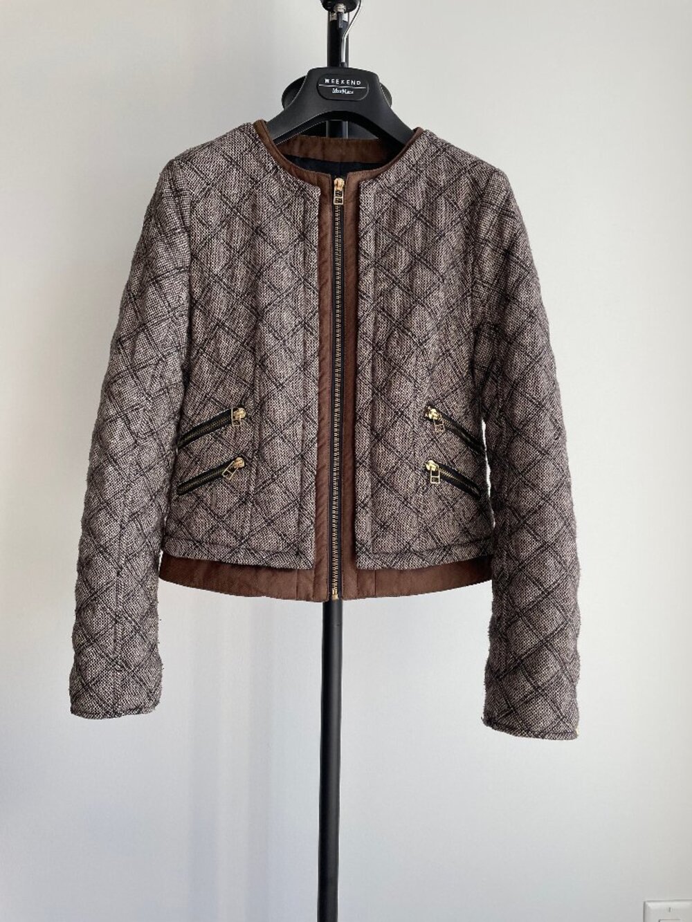 Quilted Tweed Jacket - Picture 2 of 6